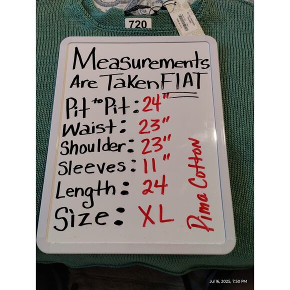 Peruvian Connection Women's XL Wanderer Pullover Prep Quiet Luxury Old Money Top - Picture 6 of 9